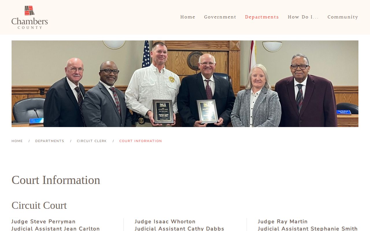 Chambers County 24 hour release court records fallback