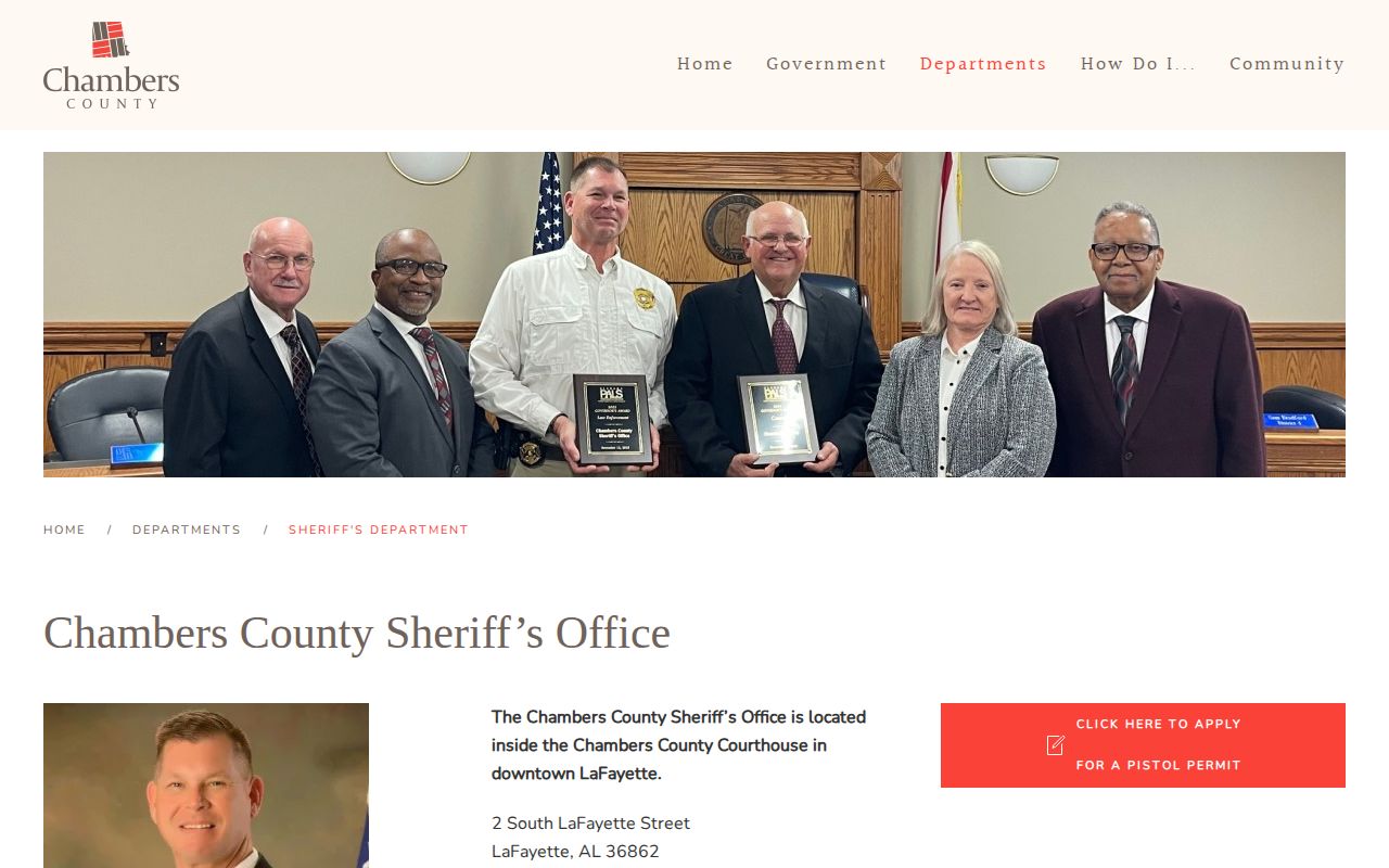 Chambers County 24 hour release sheriff app information